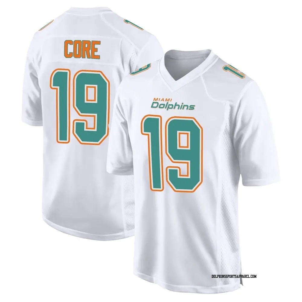 Game White Men's Cody Core Miami Dolphins Fashion Jersey