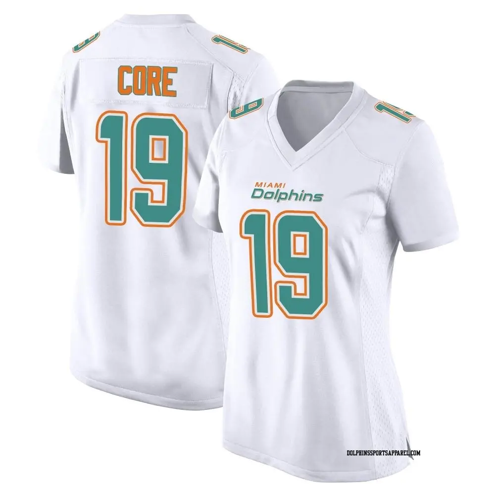 Game White Women's Cody Core Miami Dolphins Fashion Jersey
