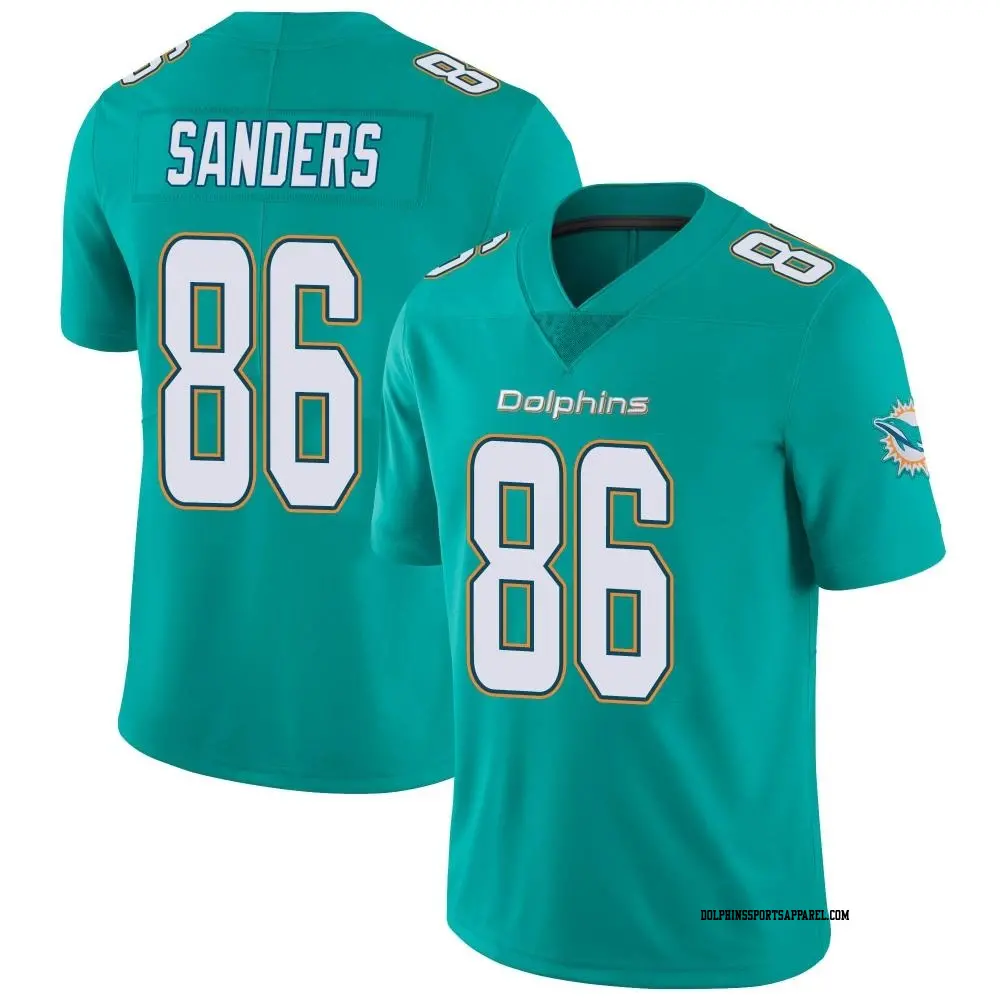 Limited Aqua Men's Braylon Sanders Miami Dolphins Team Color Vapor Untouchable Jersey