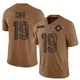 Limited Brown Men's Cody Core Miami Dolphins 2023 Salute To Service Jersey